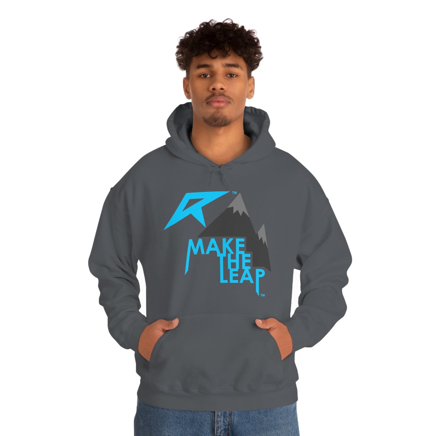 MAKE THE LEAP - Unisex Heavy Blend™ Hooded Sweatshirt