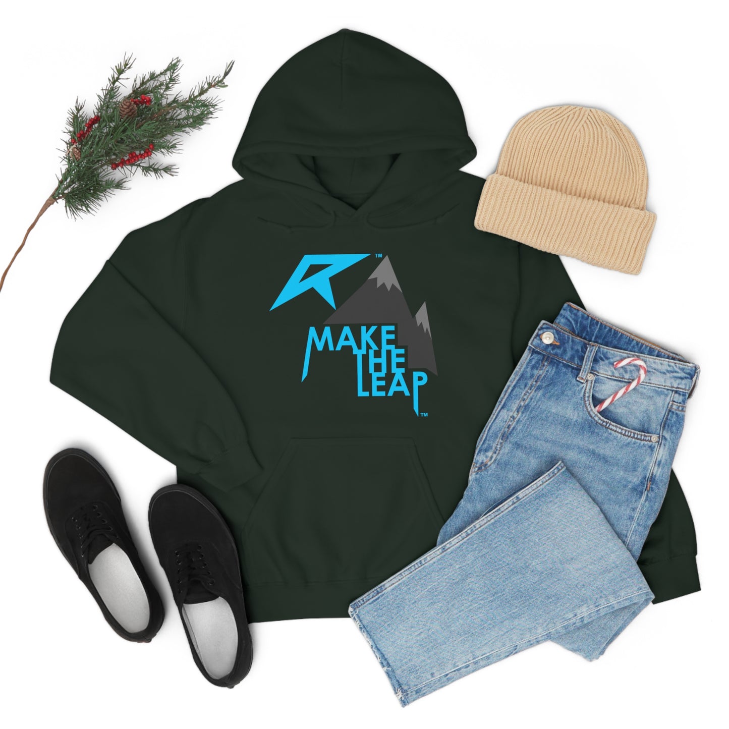 MAKE THE LEAP - Unisex Heavy Blend™ Hooded Sweatshirt