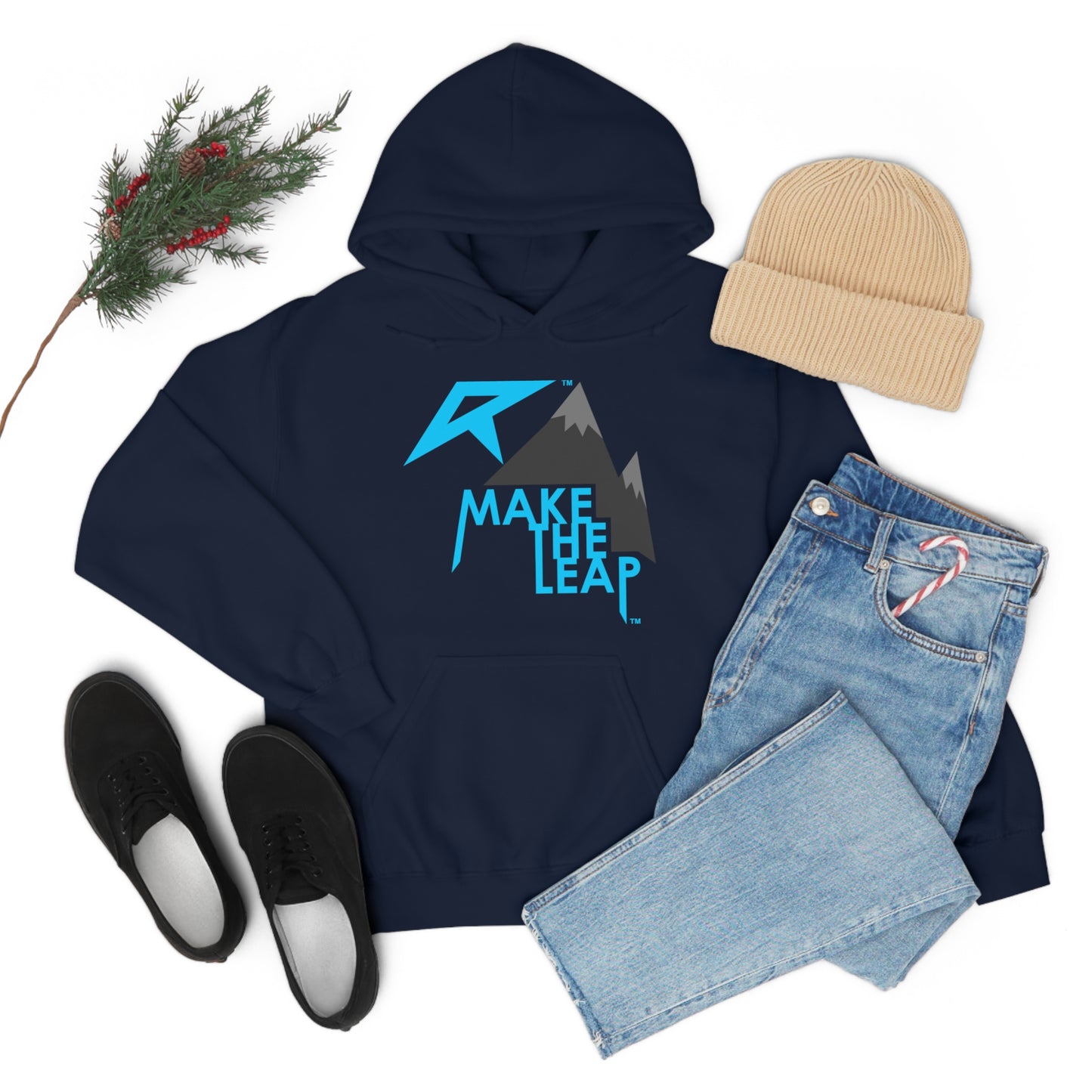 MAKE THE LEAP - Unisex Heavy Blend™ Hooded Sweatshirt