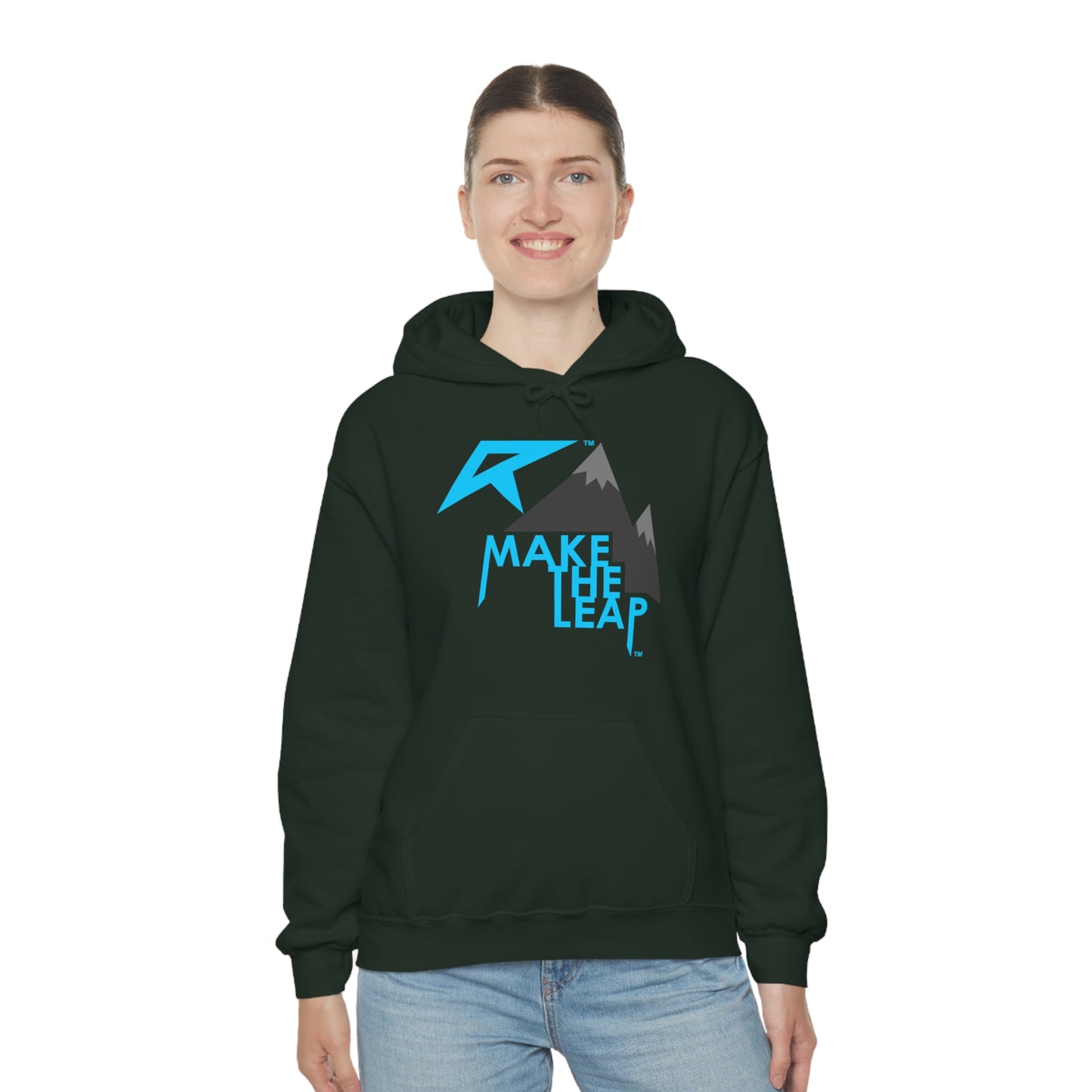 MAKE THE LEAP - Unisex Heavy Blend™ Hooded Sweatshirt