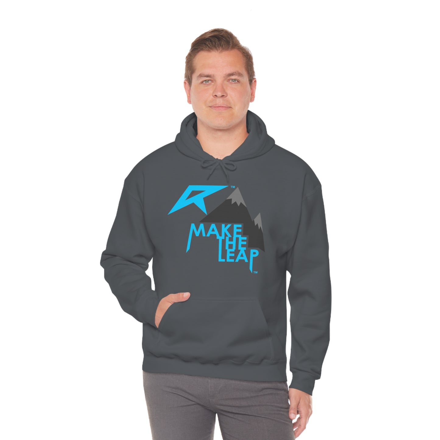 MAKE THE LEAP - Unisex Heavy Blend™ Hooded Sweatshirt