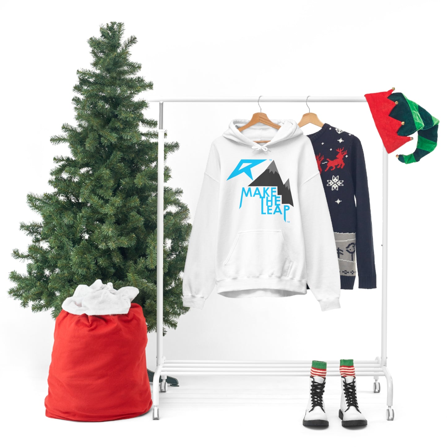 MAKE THE LEAP - Unisex Heavy Blend™ Hooded Sweatshirt