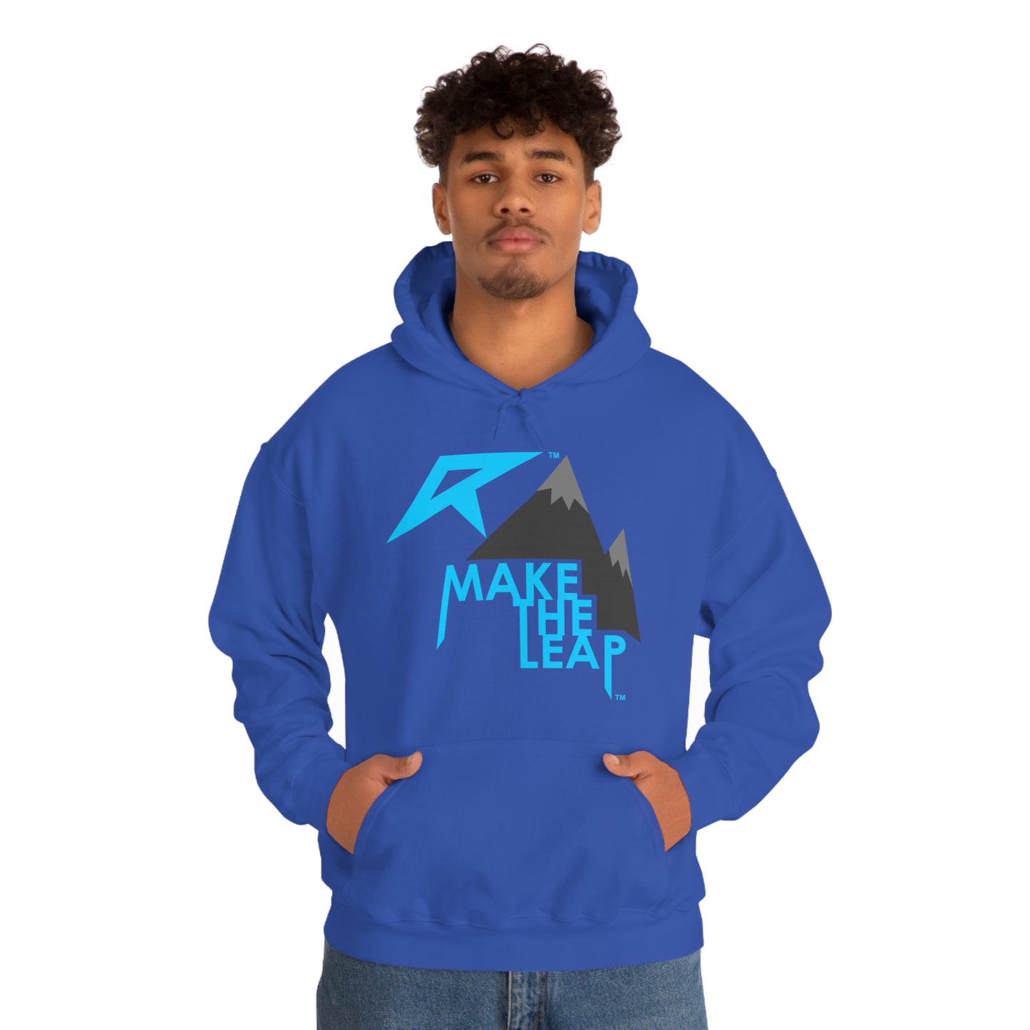 MAKE THE LEAP - Unisex Heavy Blend™ Hooded Sweatshirt