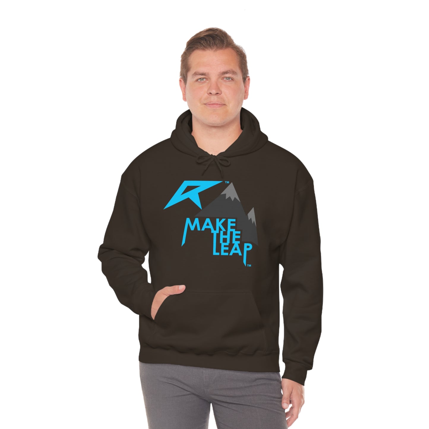 MAKE THE LEAP - Unisex Heavy Blend™ Hooded Sweatshirt