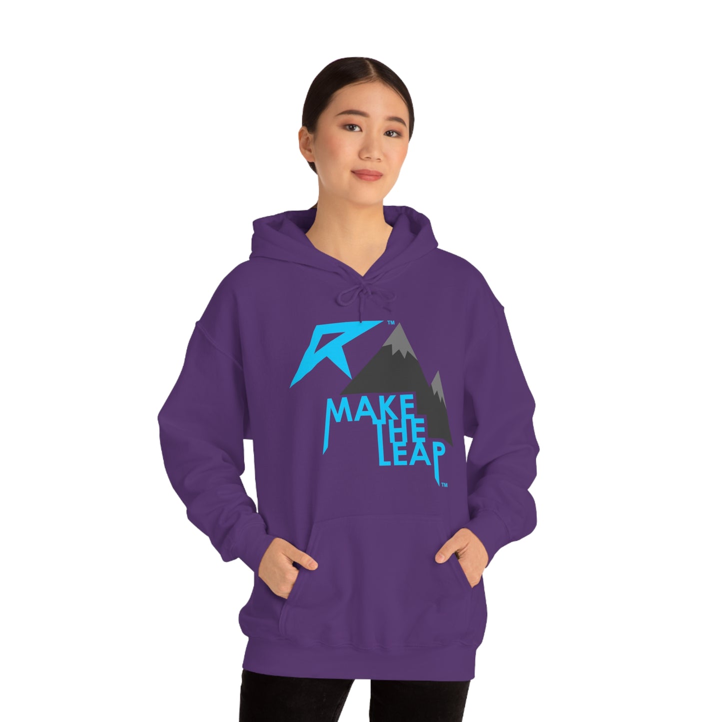 MAKE THE LEAP - Unisex Heavy Blend™ Hooded Sweatshirt