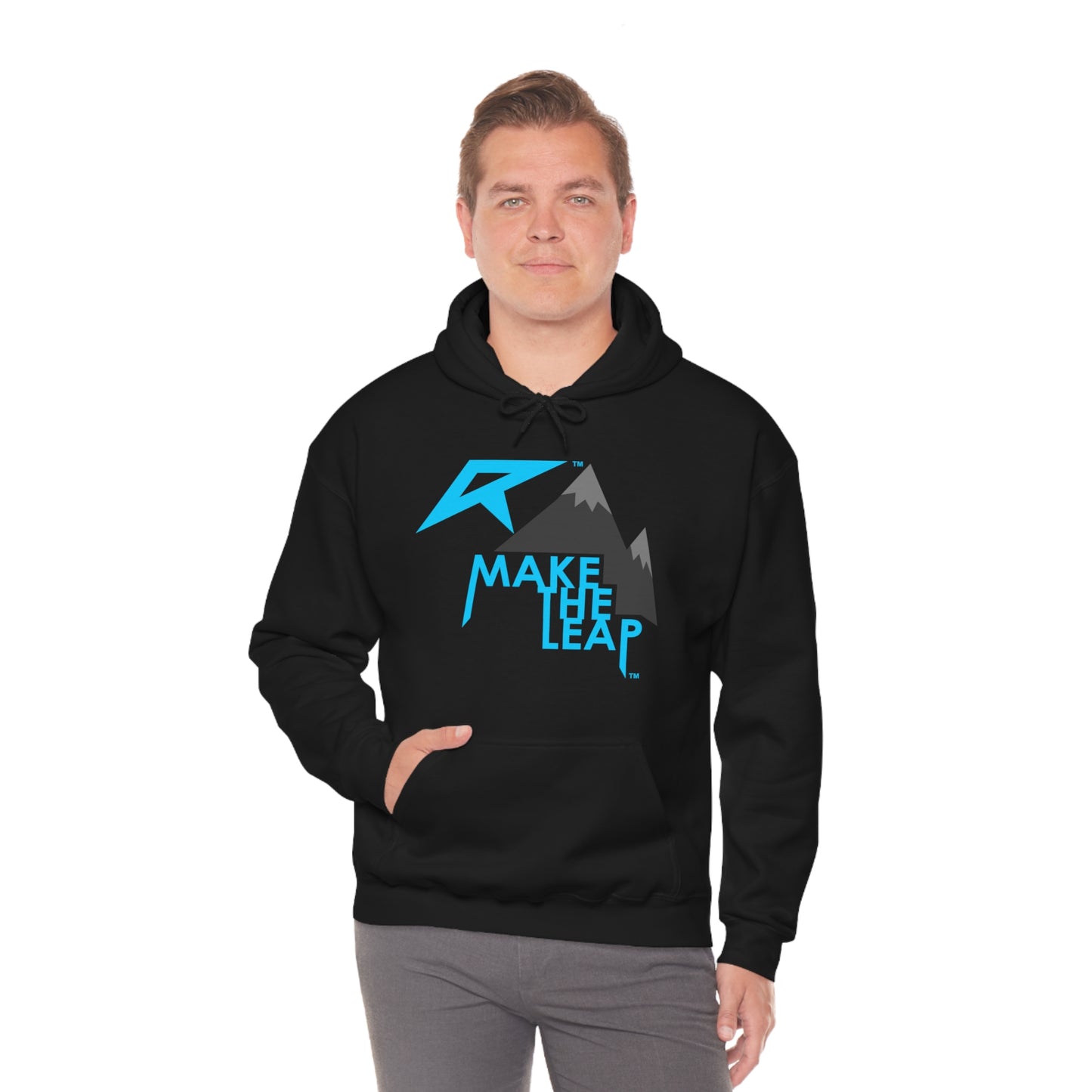 MAKE THE LEAP - Unisex Heavy Blend™ Hooded Sweatshirt