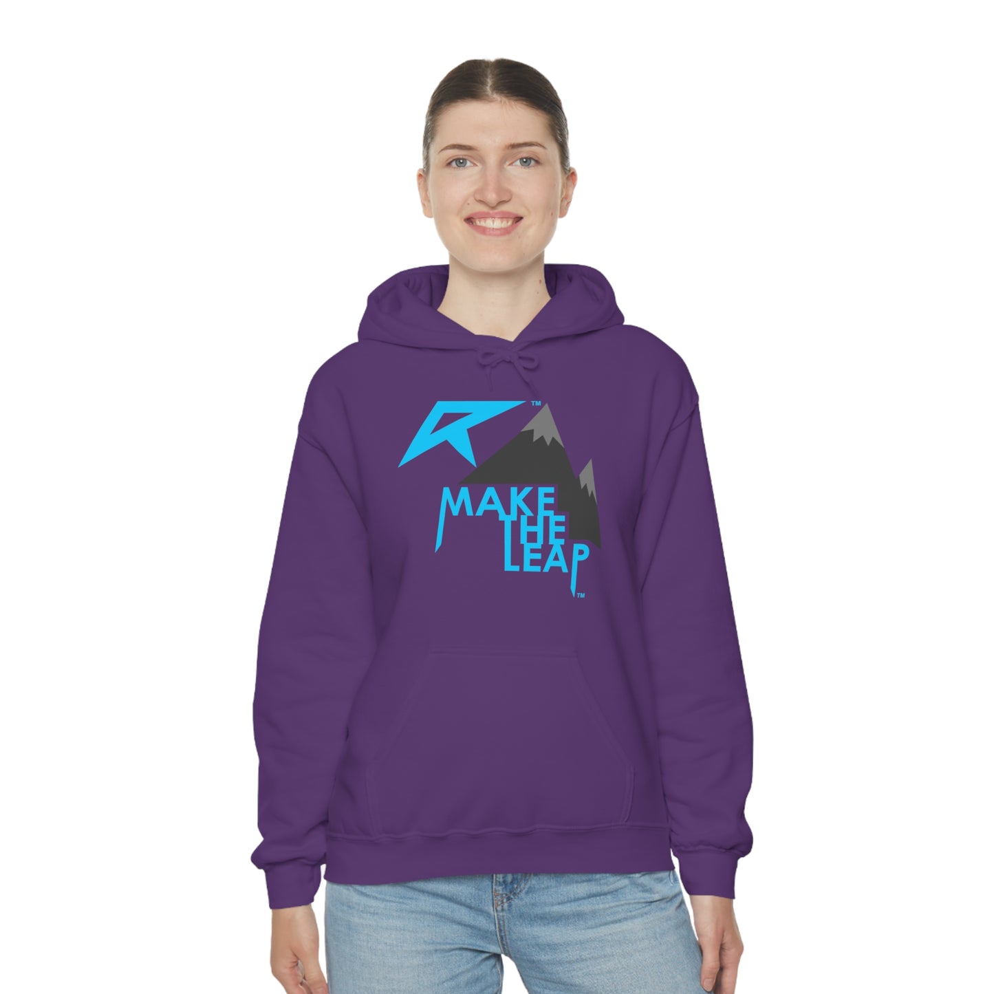 MAKE THE LEAP - Unisex Heavy Blend™ Hooded Sweatshirt