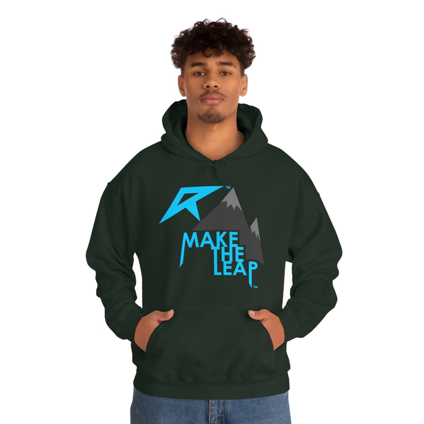 MAKE THE LEAP - Unisex Heavy Blend™ Hooded Sweatshirt