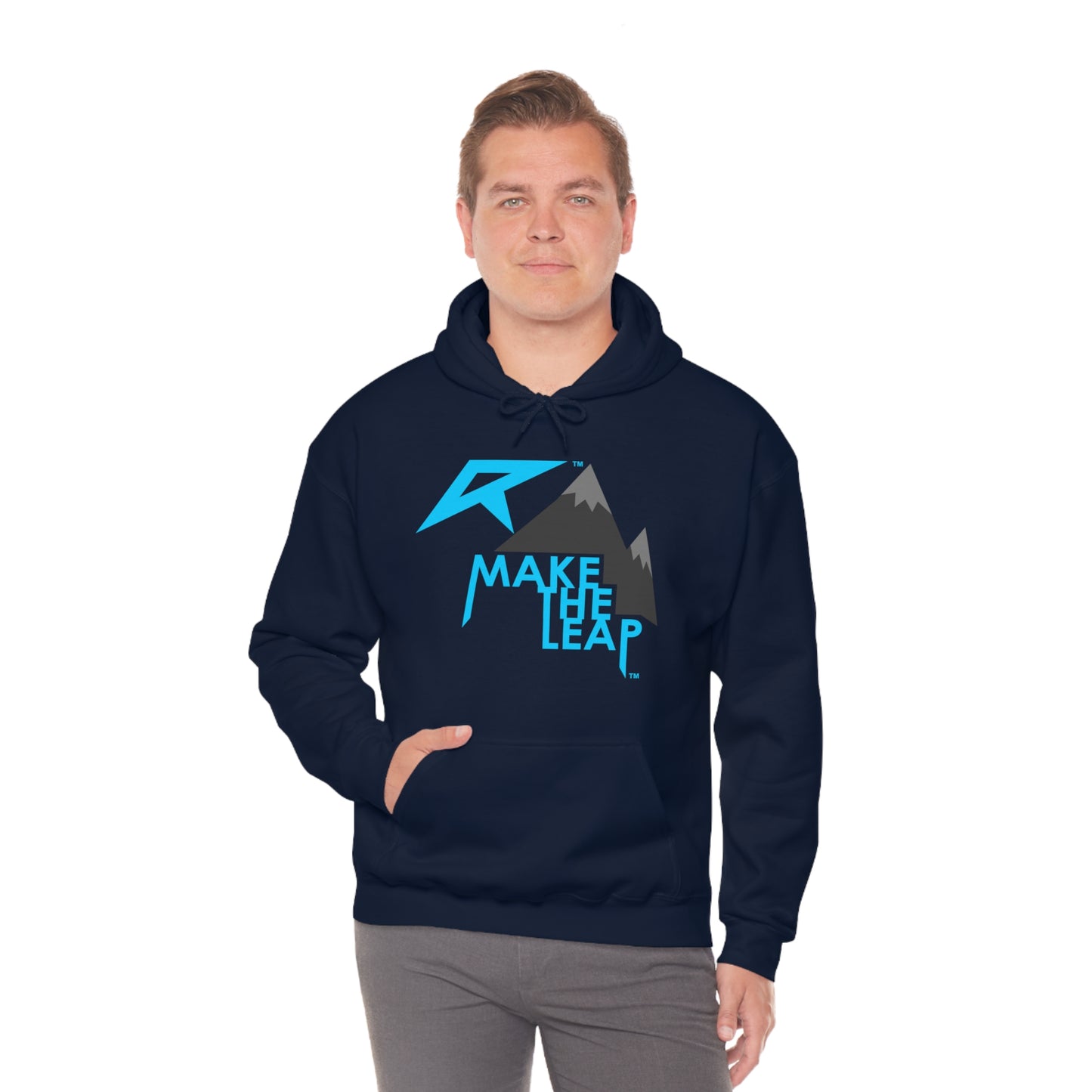 MAKE THE LEAP - Unisex Heavy Blend™ Hooded Sweatshirt