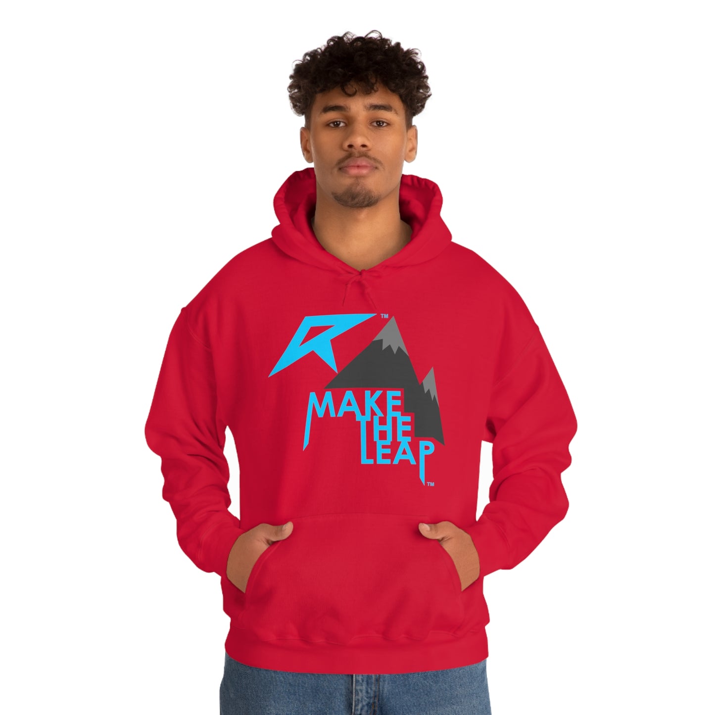 MAKE THE LEAP - Unisex Heavy Blend™ Hooded Sweatshirt