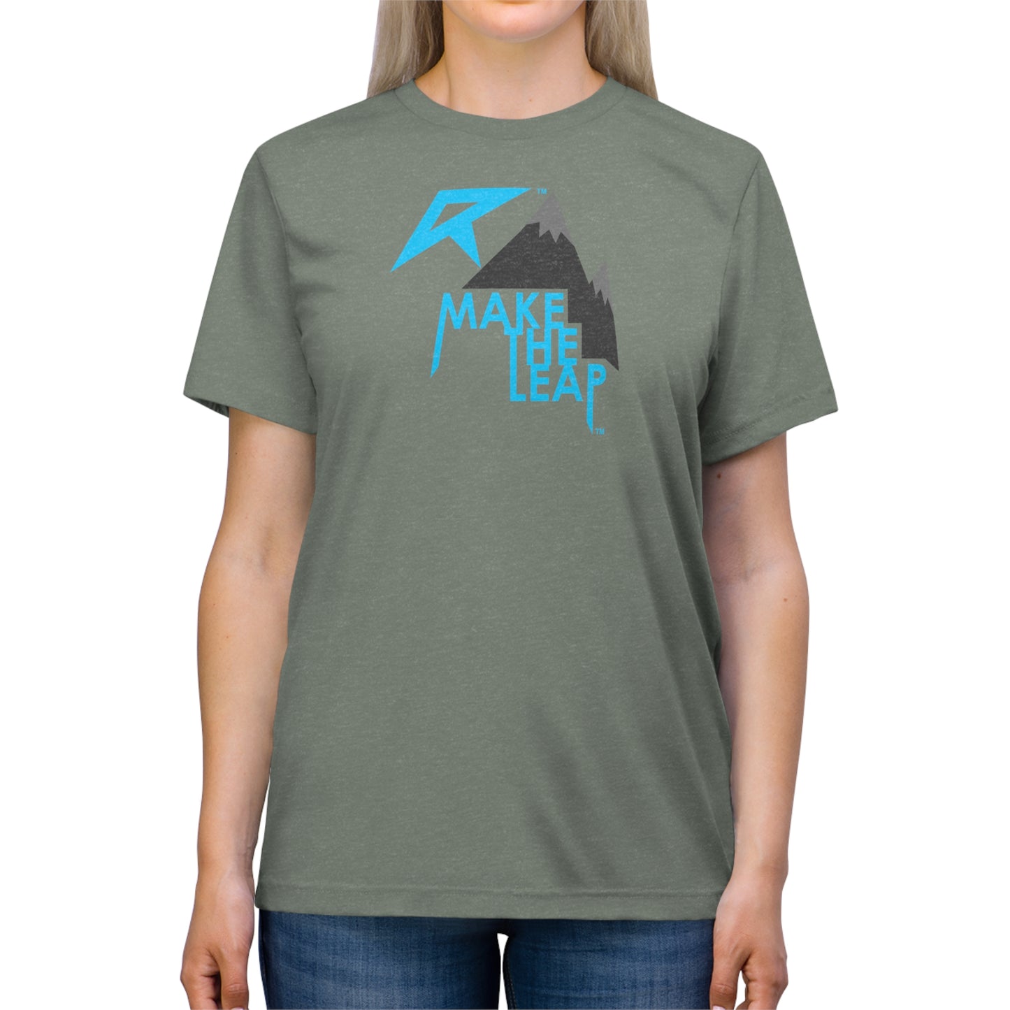 Make the Leap T-Shirt - Unisex Triblend Tee