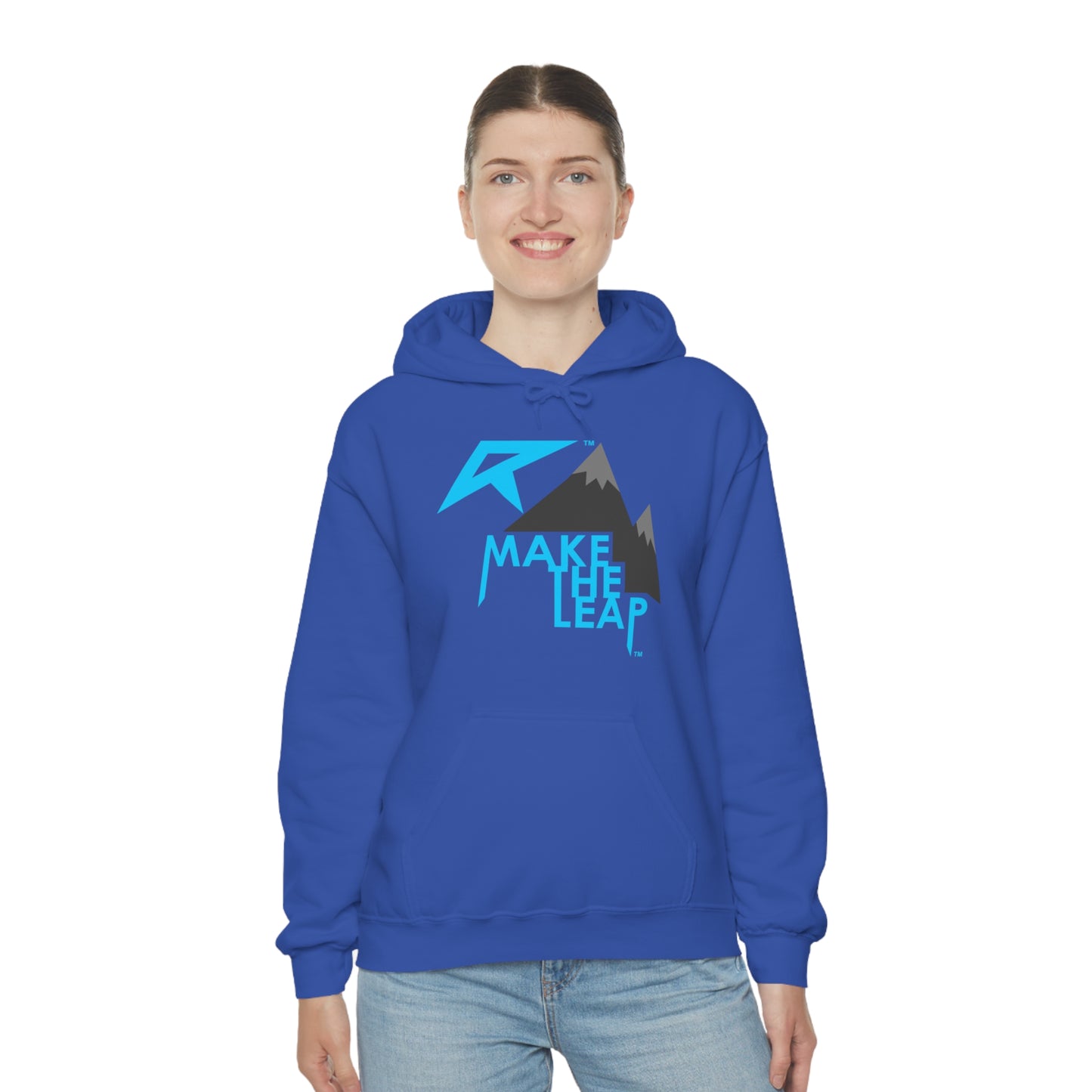 MAKE THE LEAP - Unisex Heavy Blend™ Hooded Sweatshirt