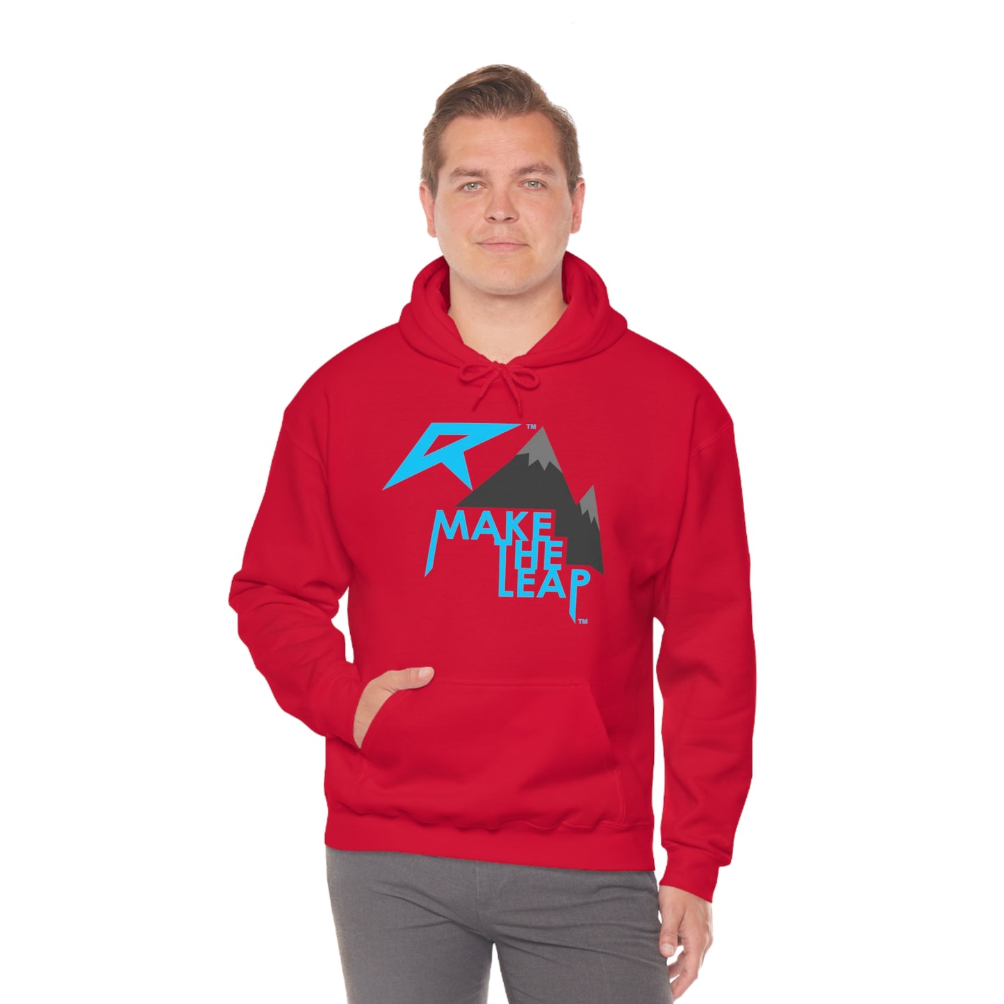 MAKE THE LEAP - Unisex Heavy Blend™ Hooded Sweatshirt