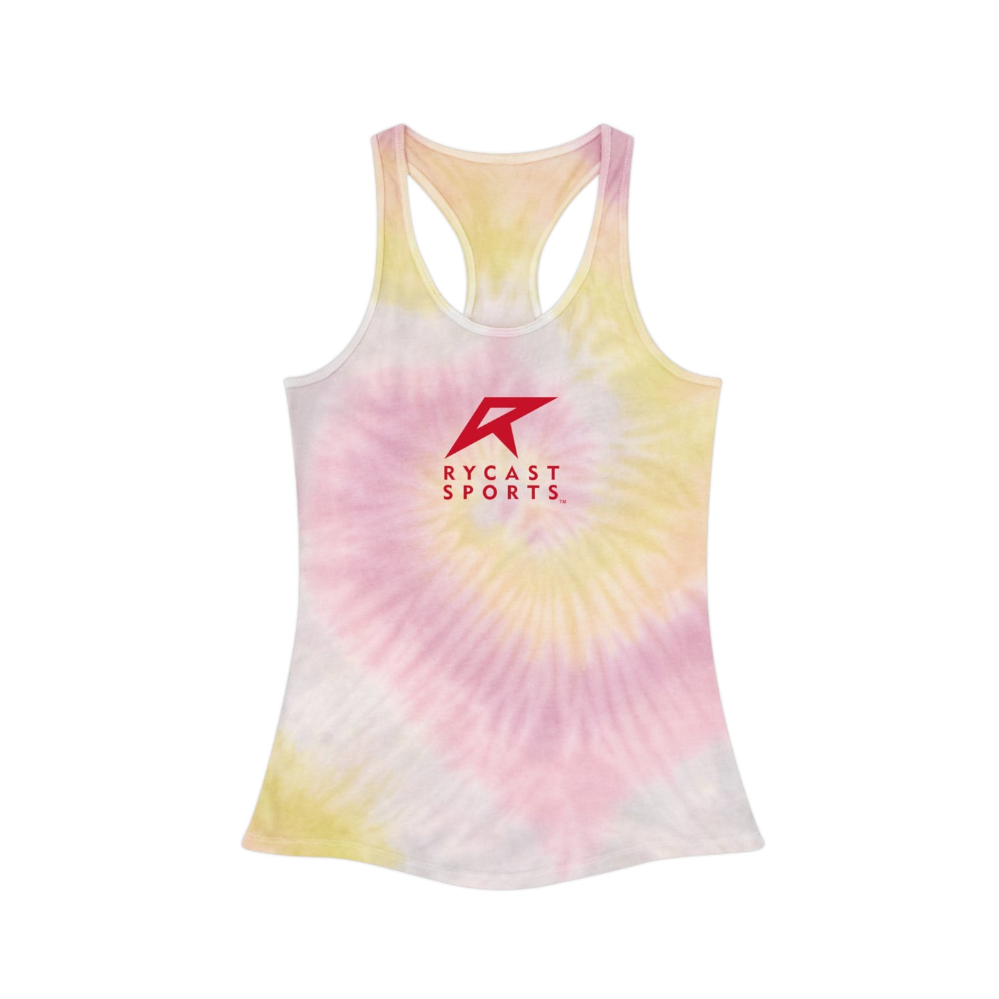 RYCAST SPORTS Tie Dye Racerback Tank Top