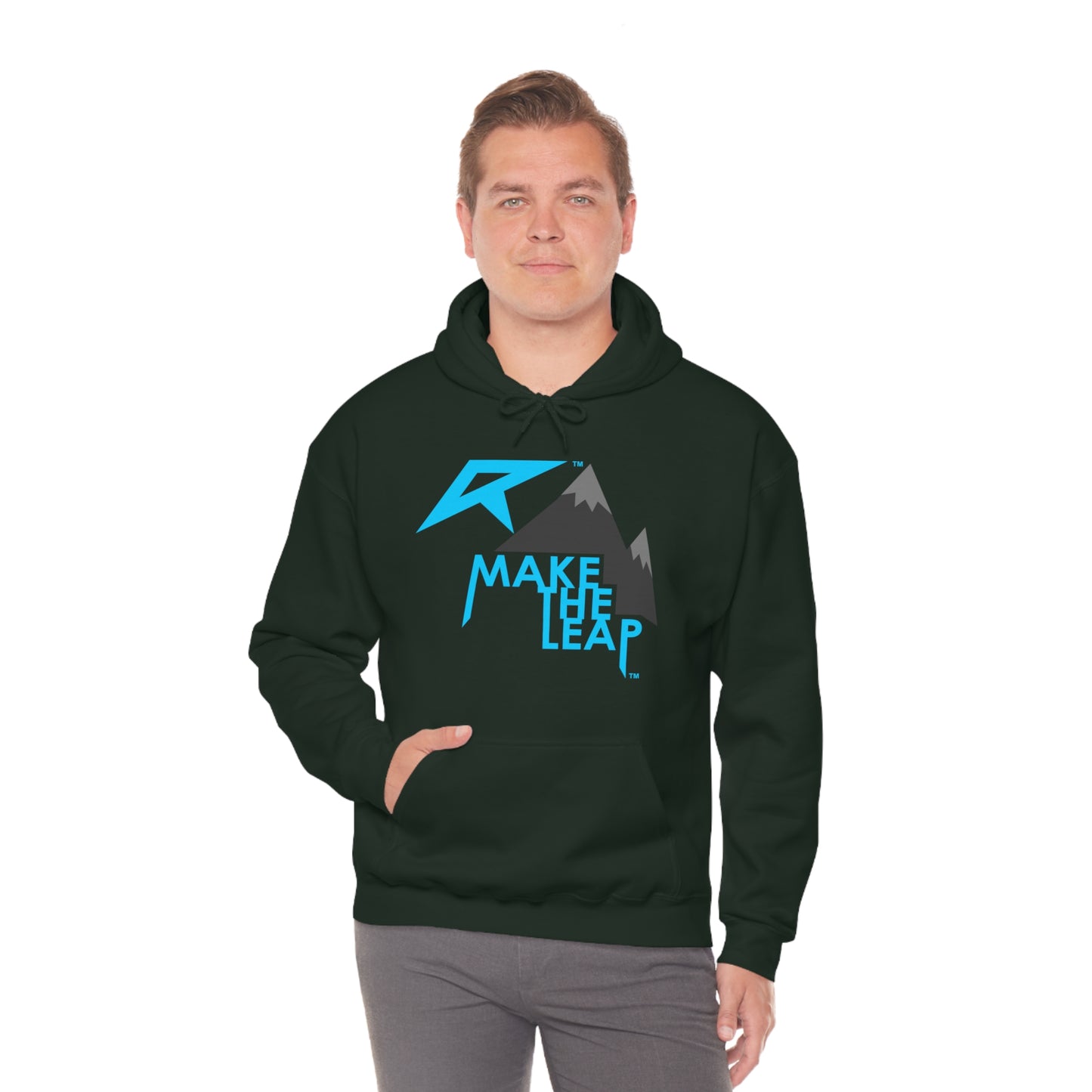 MAKE THE LEAP - Unisex Heavy Blend™ Hooded Sweatshirt