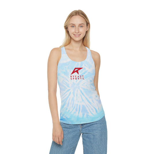 RYCAST SPORTS Tie Dye Racerback Tank Top