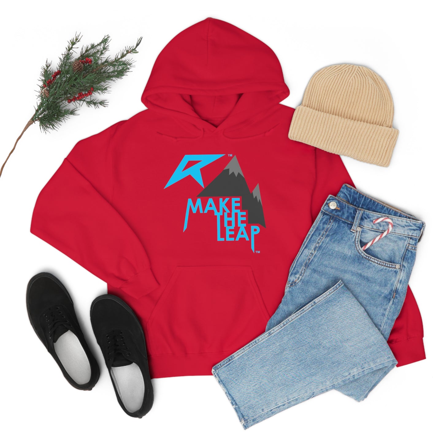 MAKE THE LEAP - Unisex Heavy Blend™ Hooded Sweatshirt