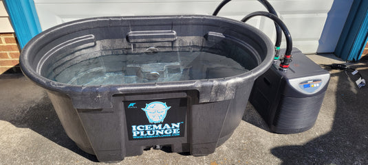 Iceman Plunge 100 Gallon Cold Plunge Tub with Chiller, NO ICE NEEDED