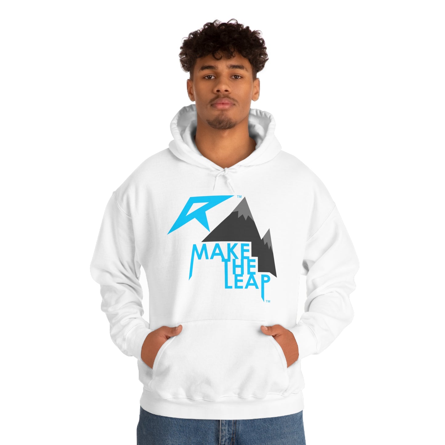 MAKE THE LEAP - Unisex Heavy Blend™ Hooded Sweatshirt