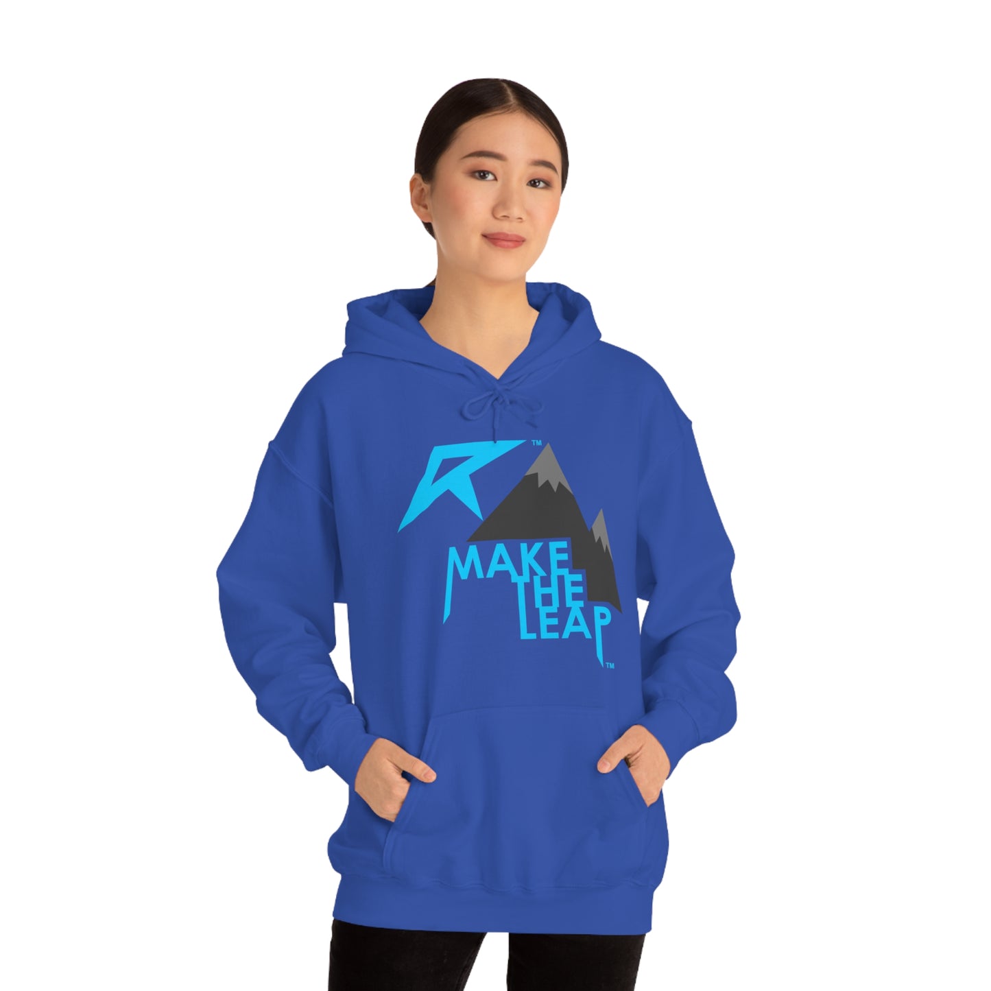 MAKE THE LEAP - Unisex Heavy Blend™ Hooded Sweatshirt