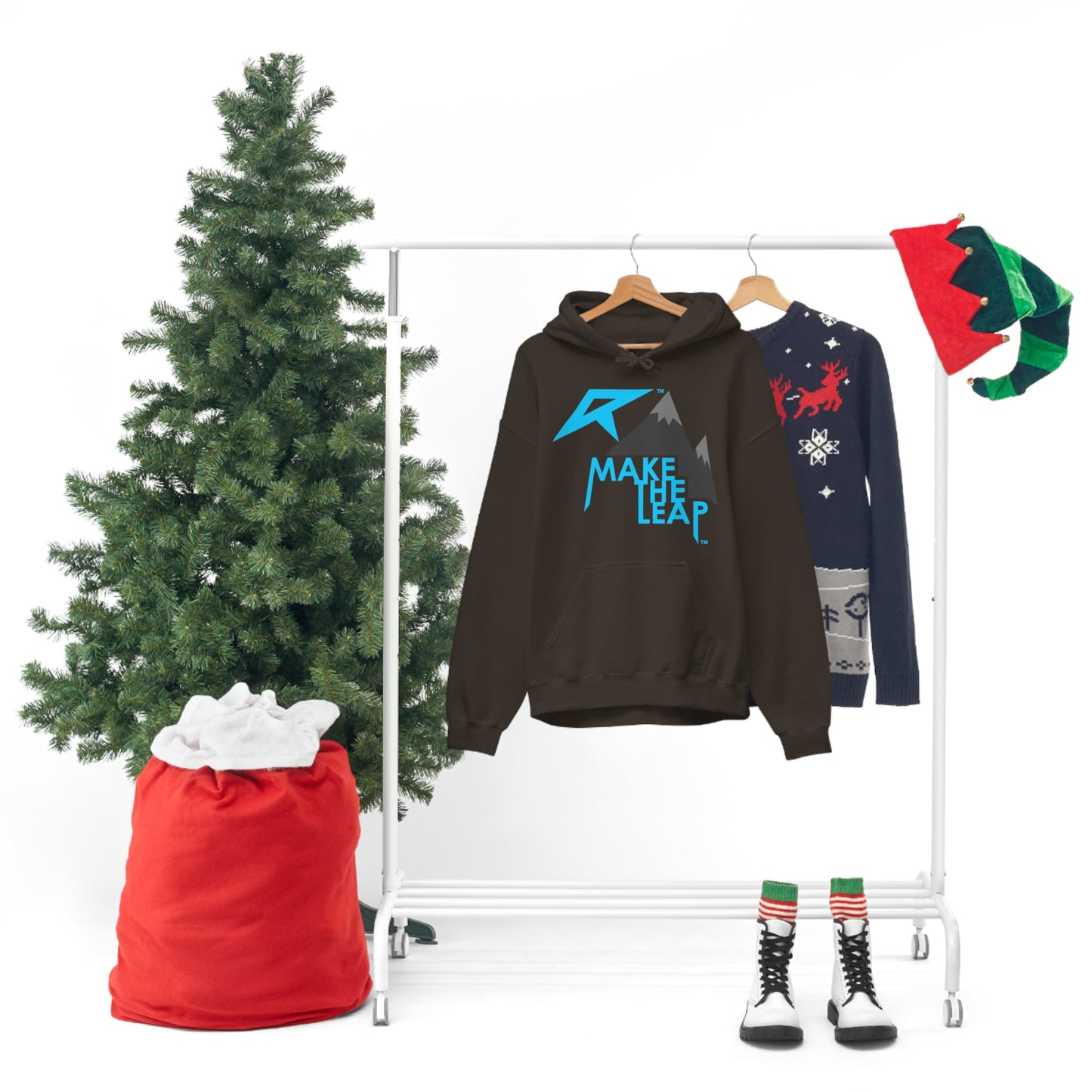 MAKE THE LEAP - Unisex Heavy Blend™ Hooded Sweatshirt