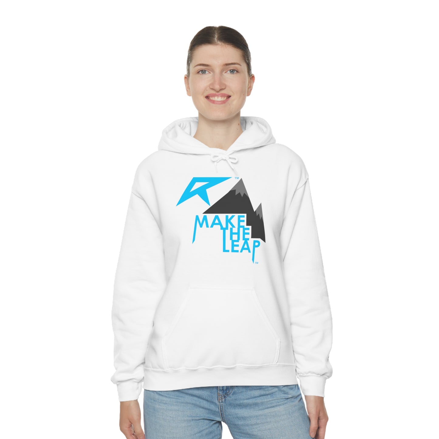 MAKE THE LEAP - Unisex Heavy Blend™ Hooded Sweatshirt