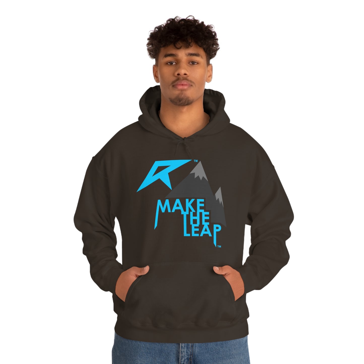MAKE THE LEAP - Unisex Heavy Blend™ Hooded Sweatshirt