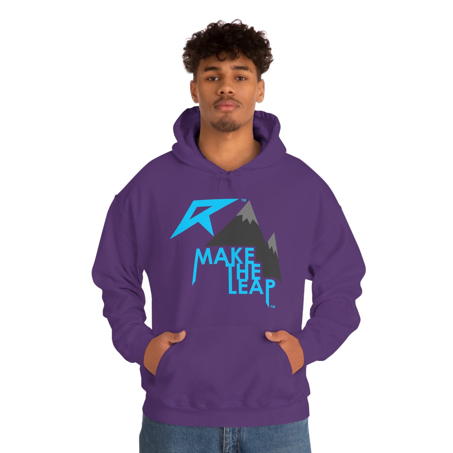 MAKE THE LEAP - Unisex Heavy Blend™ Hooded Sweatshirt
