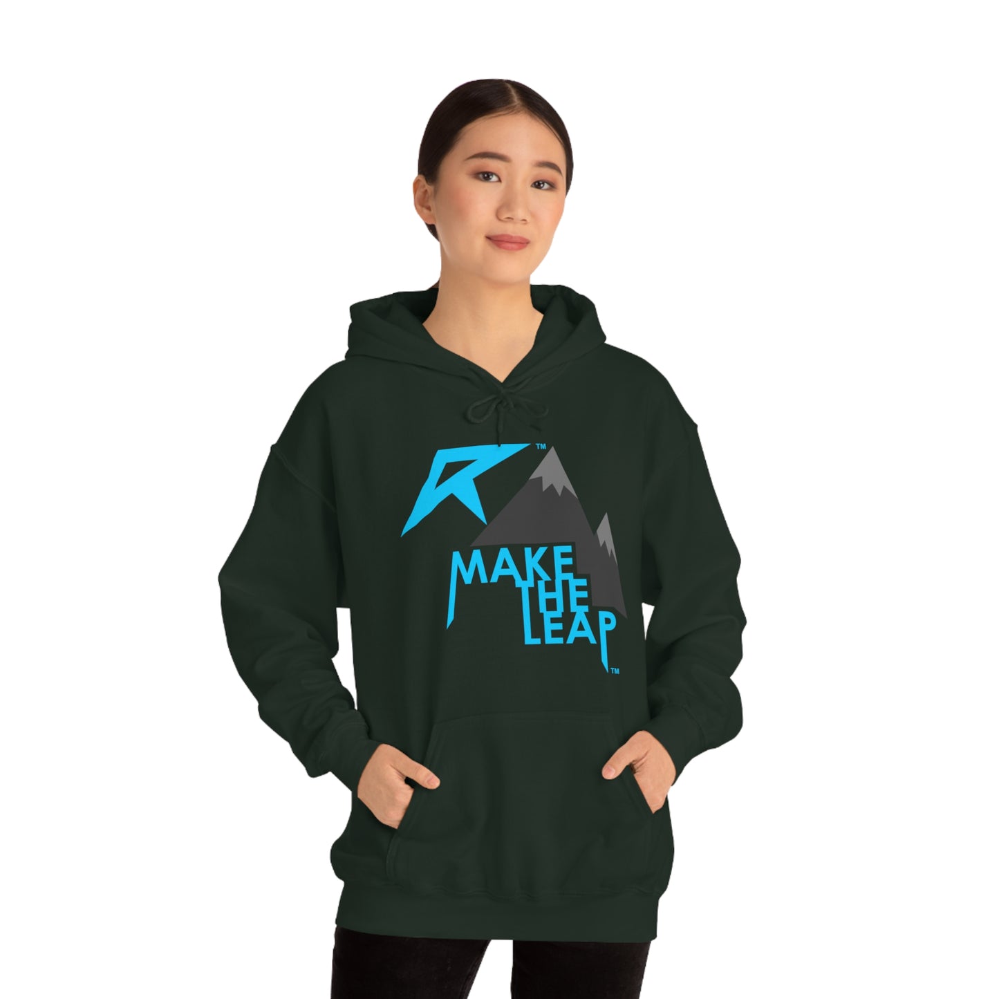 MAKE THE LEAP - Unisex Heavy Blend™ Hooded Sweatshirt