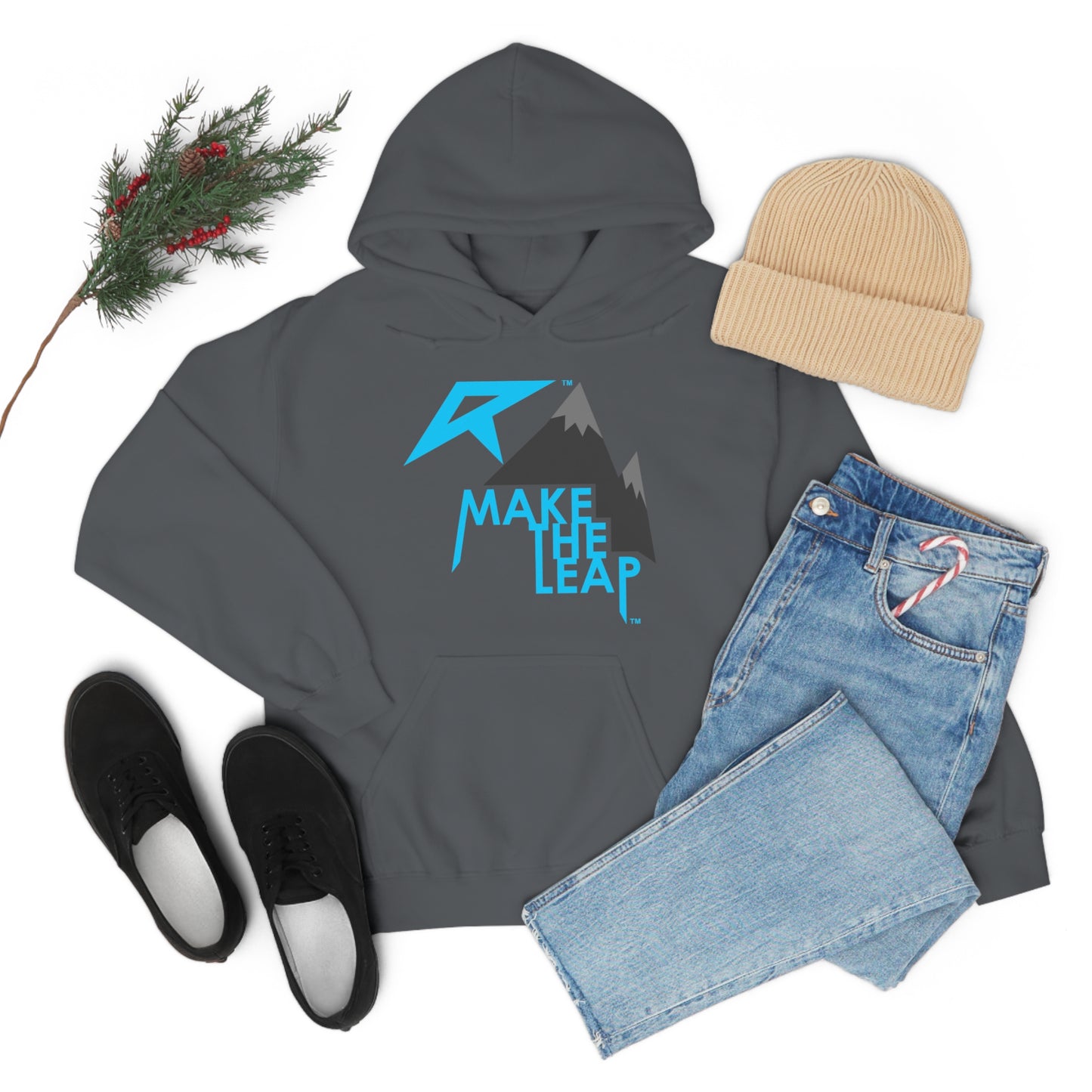 MAKE THE LEAP - Unisex Heavy Blend™ Hooded Sweatshirt
