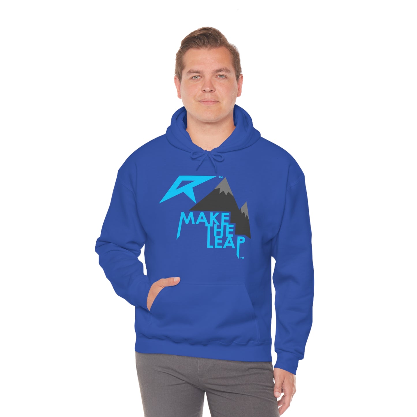 MAKE THE LEAP - Unisex Heavy Blend™ Hooded Sweatshirt