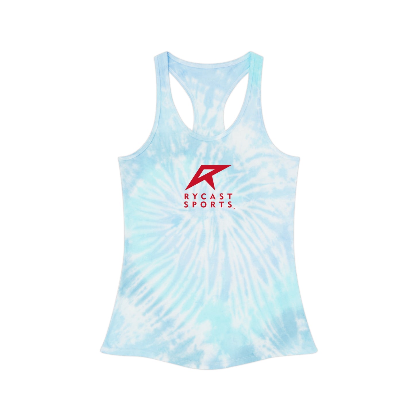RYCAST SPORTS Tie Dye Racerback Tank Top