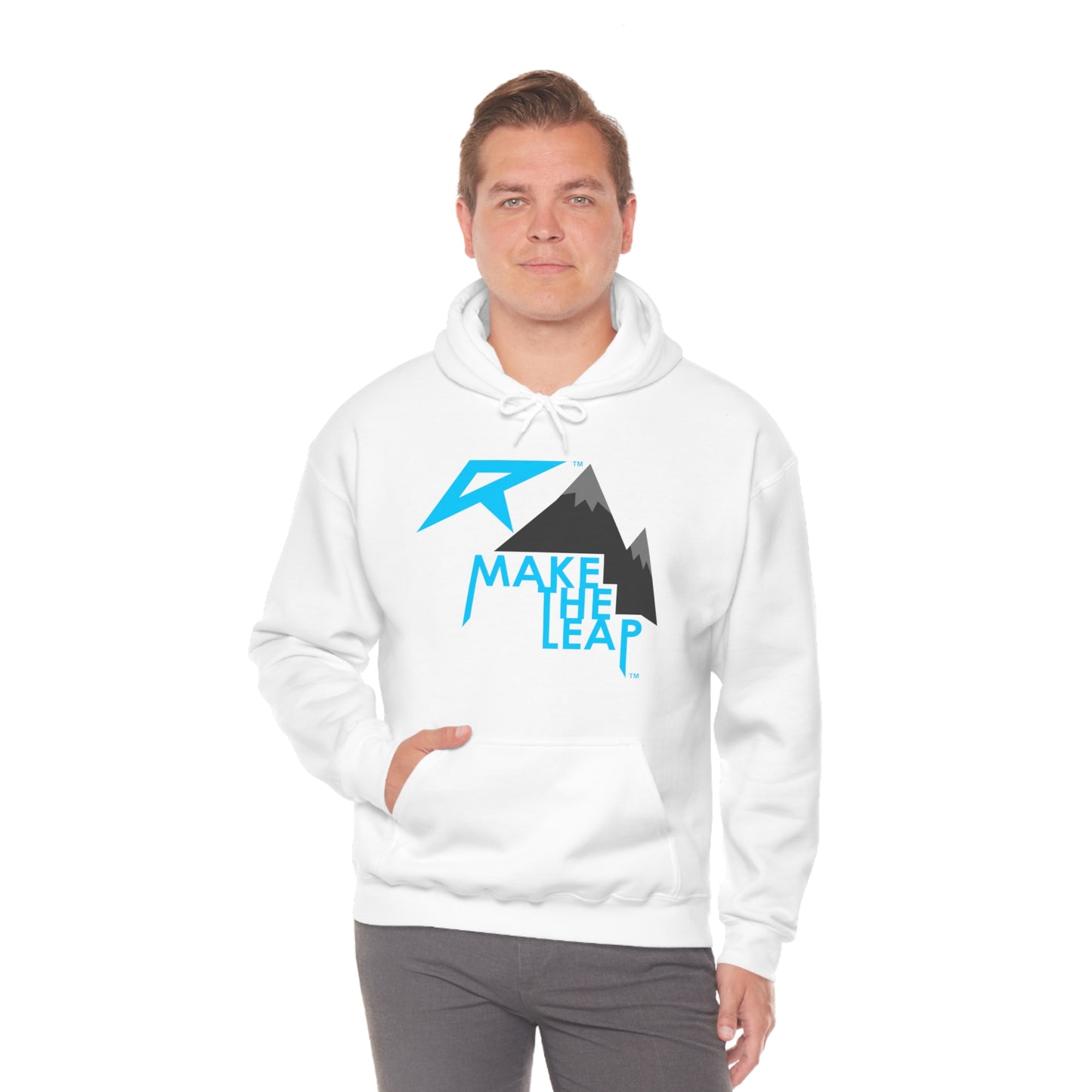 MAKE THE LEAP - Unisex Heavy Blend™ Hooded Sweatshirt