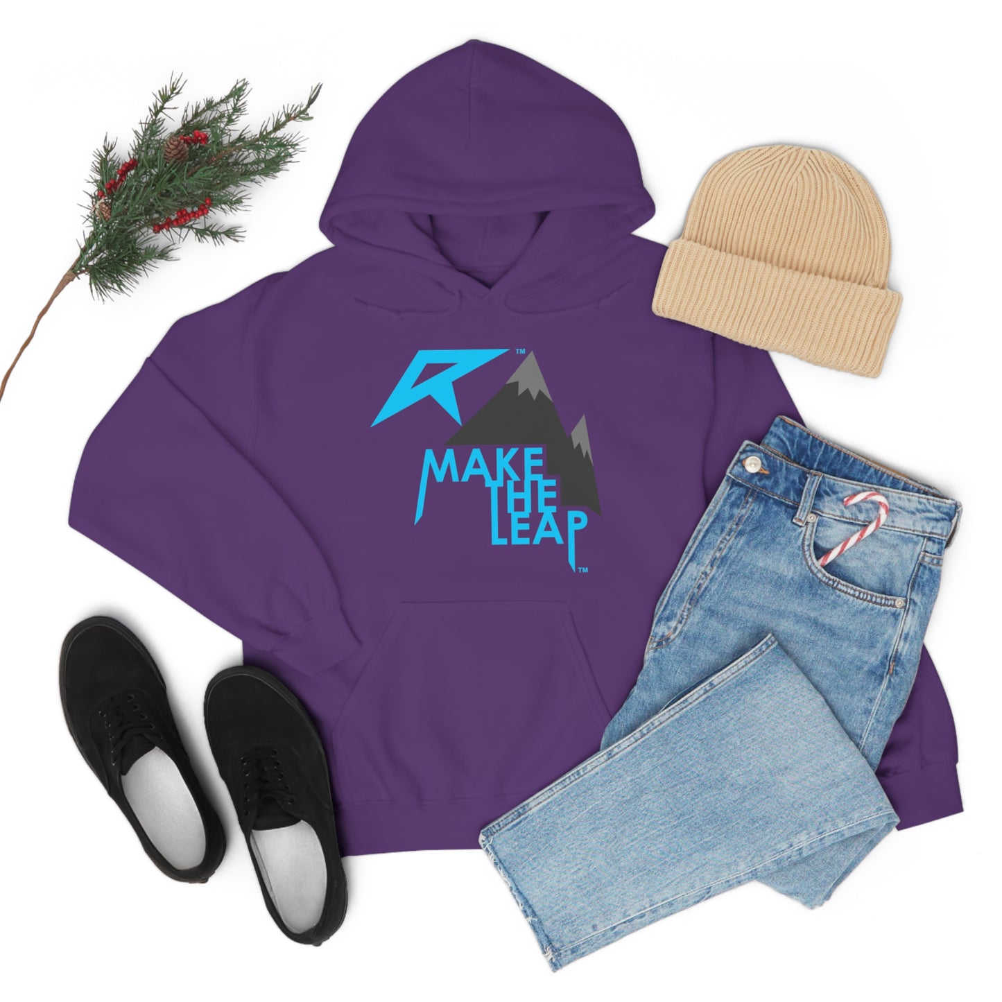 MAKE THE LEAP - Unisex Heavy Blend™ Hooded Sweatshirt