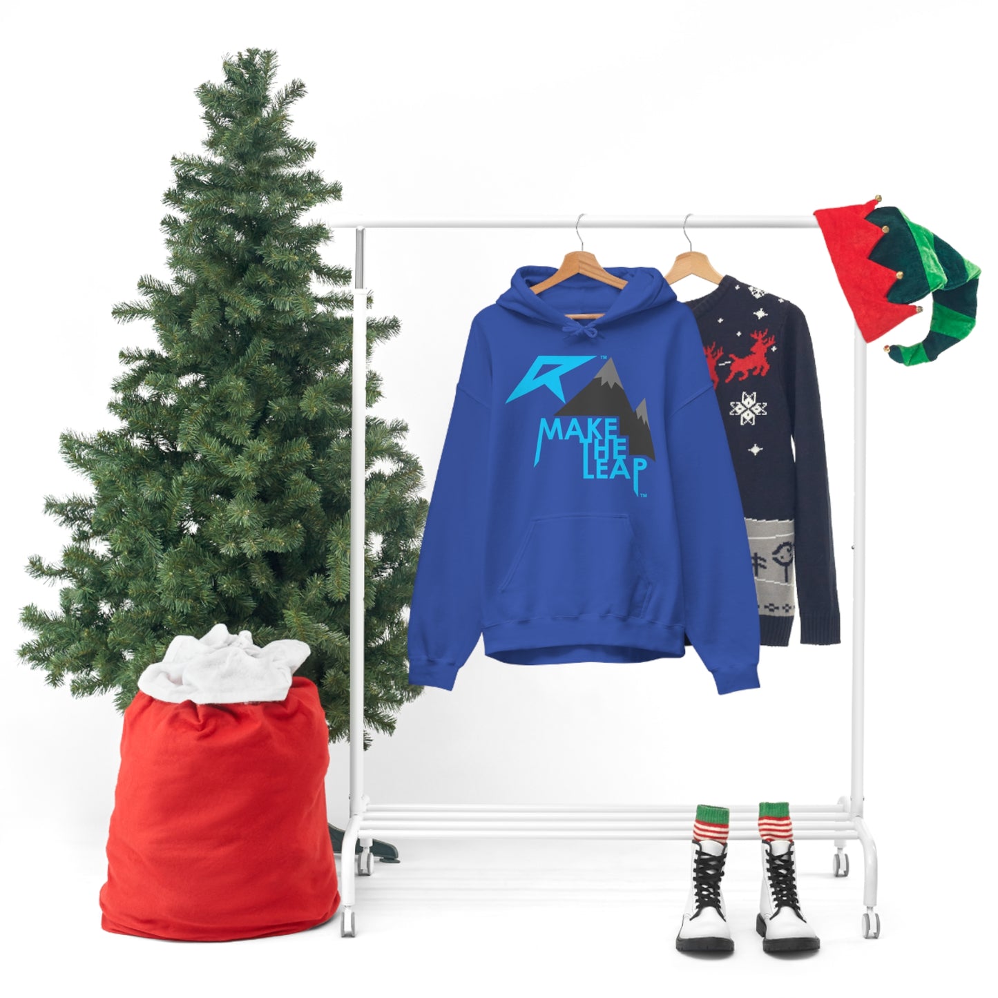 MAKE THE LEAP - Unisex Heavy Blend™ Hooded Sweatshirt