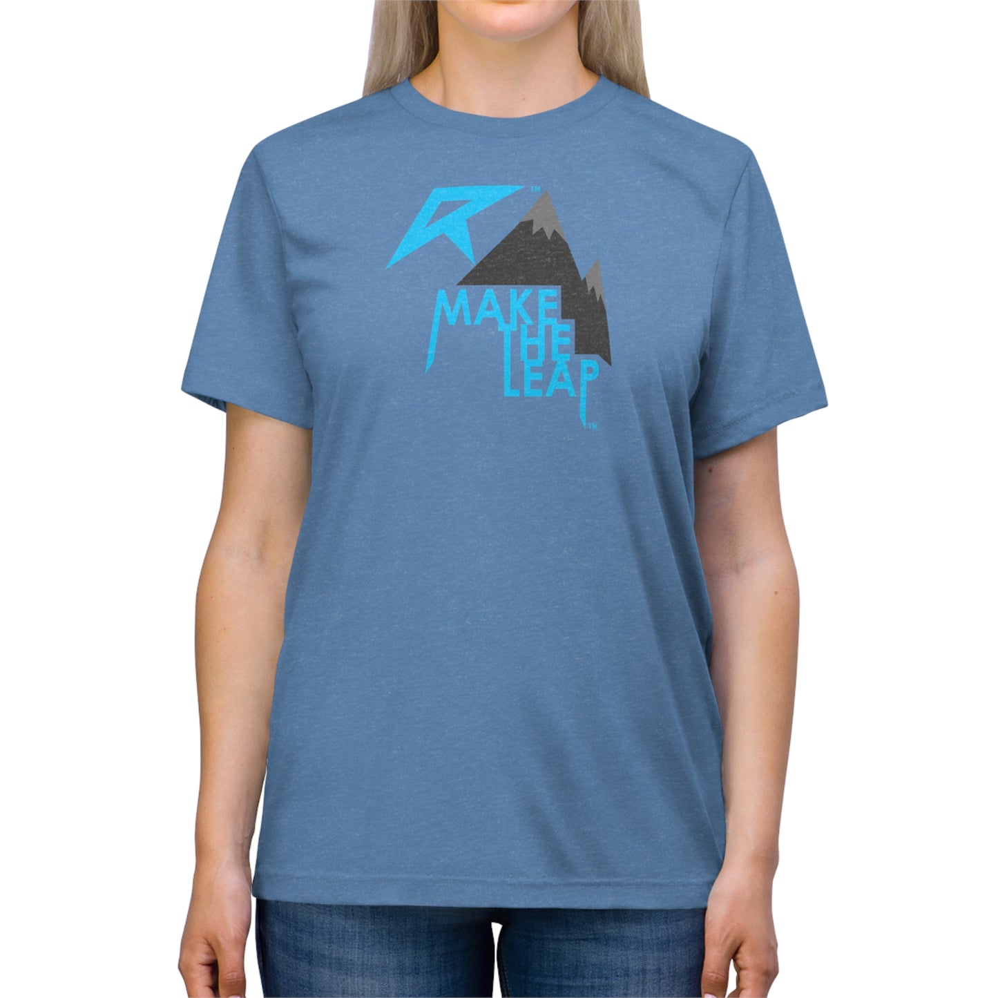 Make the Leap T-Shirt - Unisex Triblend Tee