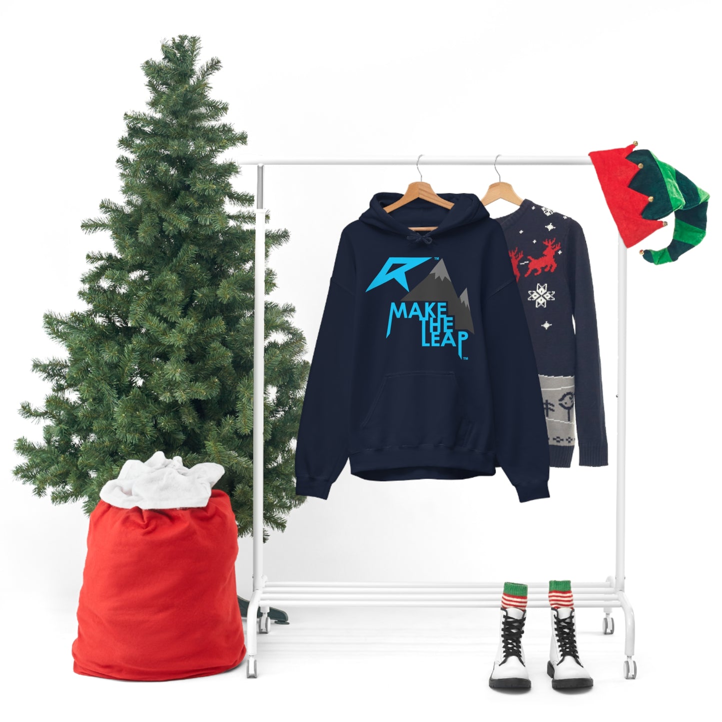 MAKE THE LEAP - Unisex Heavy Blend™ Hooded Sweatshirt