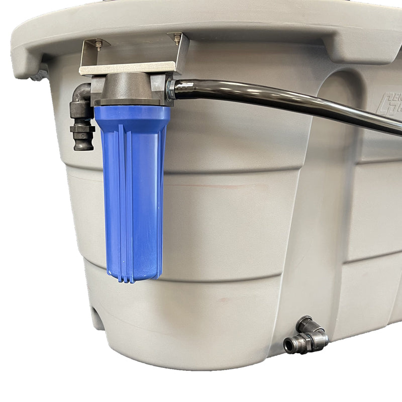 Load image into Gallery viewer, 100 Gallon Rigid Plastic Tub with 3/4 HP Chiller, No Ice Needed
