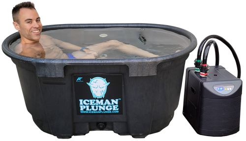 Iceman Plunge 100 Gallon Cold Plunge Tub with Chiller, NO ICE NEEDED