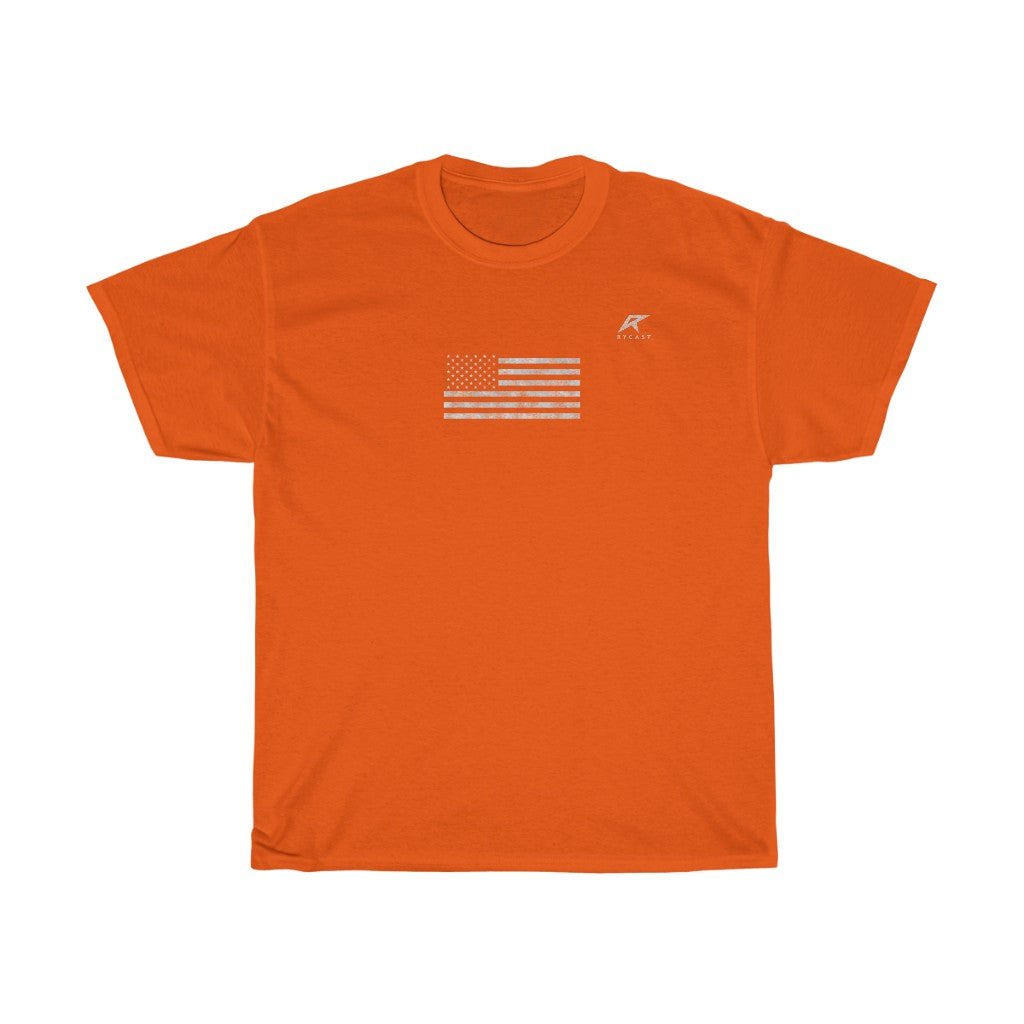 AMERICAN FLAG Unisex Heavy Cotton Tee