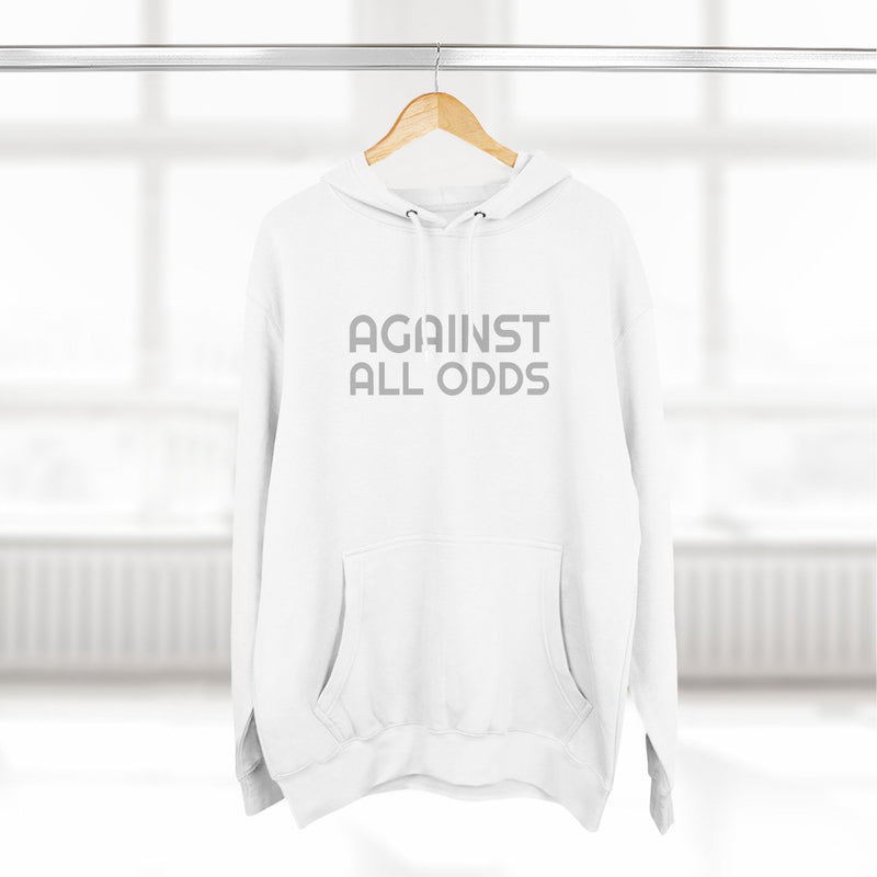 Load image into Gallery viewer, &quot;AGAINST ALL ODDS&quot; Stealth Fleece Hoodie
