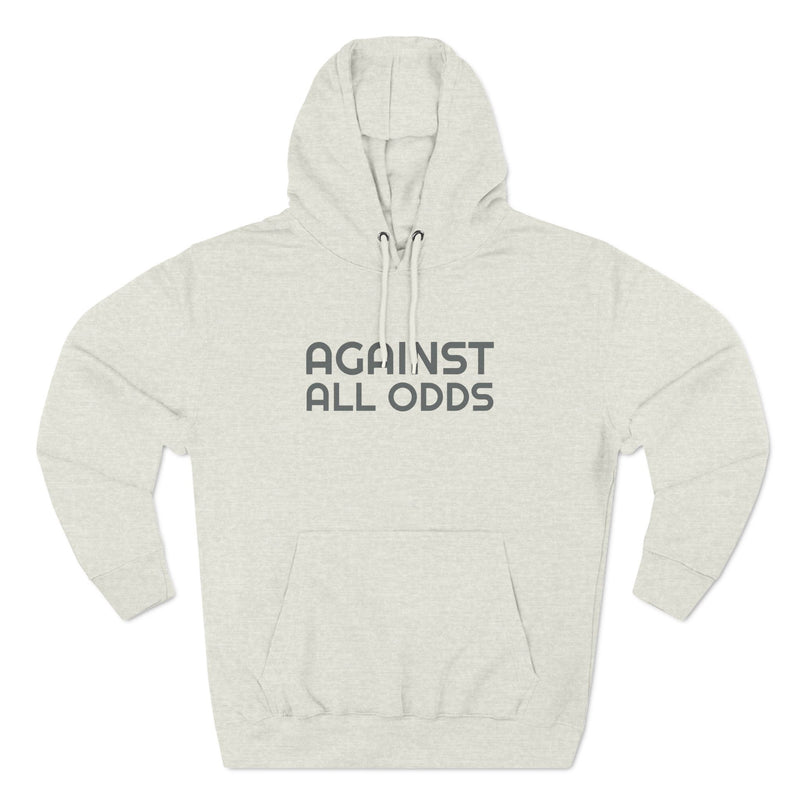 Load image into Gallery viewer, &quot;AGAINST ALL ODDS&quot; Stealth Fleece Hoodie
