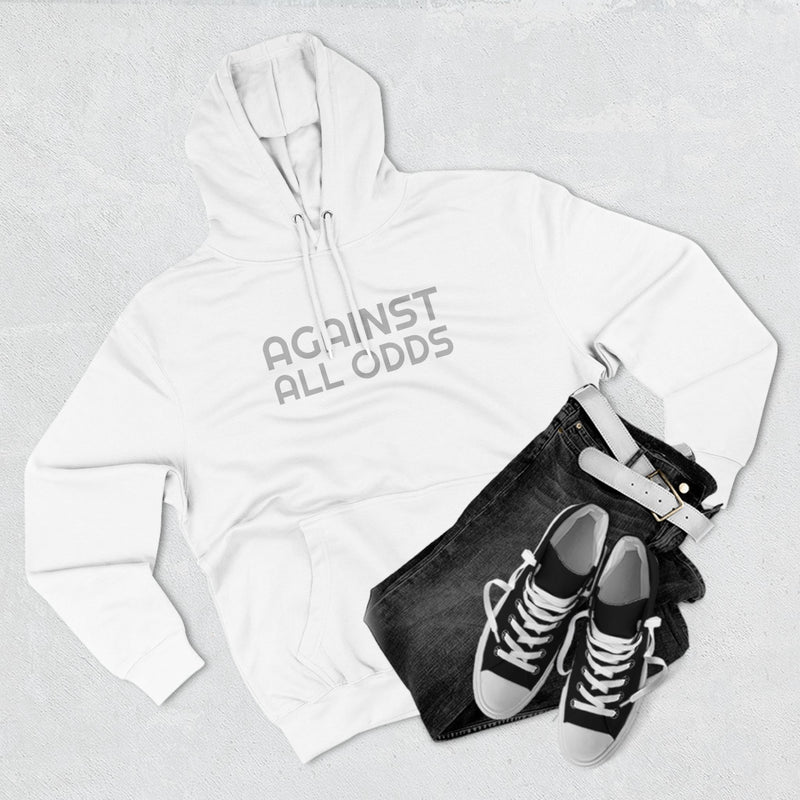 Load image into Gallery viewer, &quot;AGAINST ALL ODDS&quot; Stealth Fleece Hoodie
