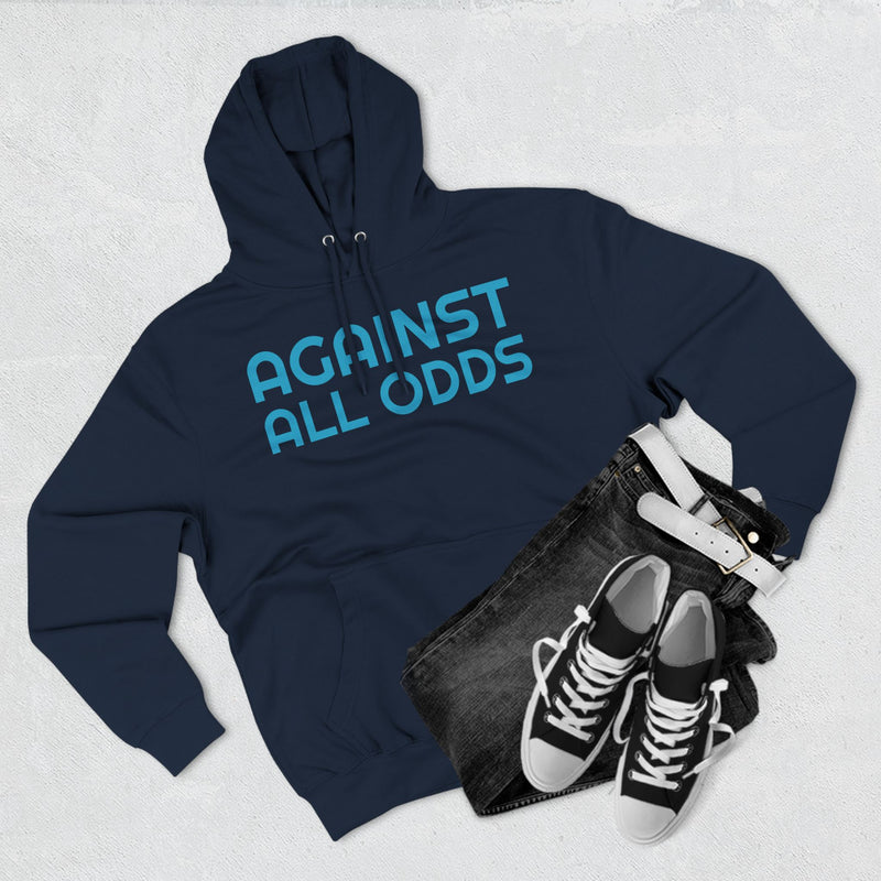 Load image into Gallery viewer, &quot;AGAINST ALL ODDS&quot; Stealth Fleece Hoodie
