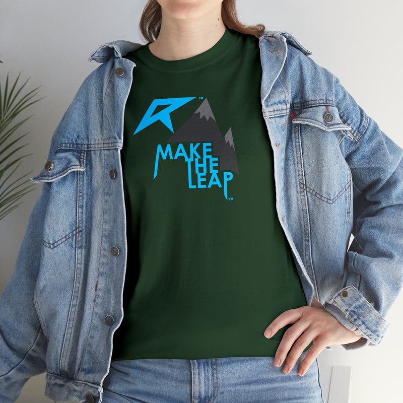 Load image into Gallery viewer, MAKE THE LEAP - Fitness T-shirt - Unisex Heavy Cotton Tee
