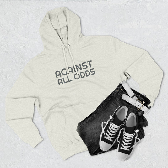 "AGAINST ALL ODDS" Stealth Fleece Hoodie