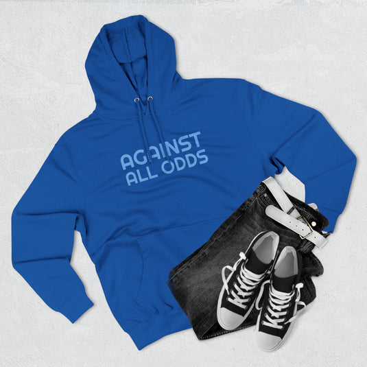 "AGAINST ALL ODDS" Stealth Fleece Hoodie