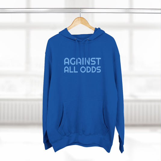 "AGAINST ALL ODDS" Stealth Fleece Hoodie