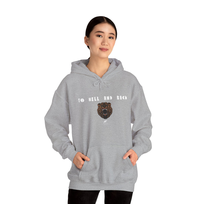 Load image into Gallery viewer, To Hell and Back - Fitness Workout Unisex Hooded Sweatshirt
