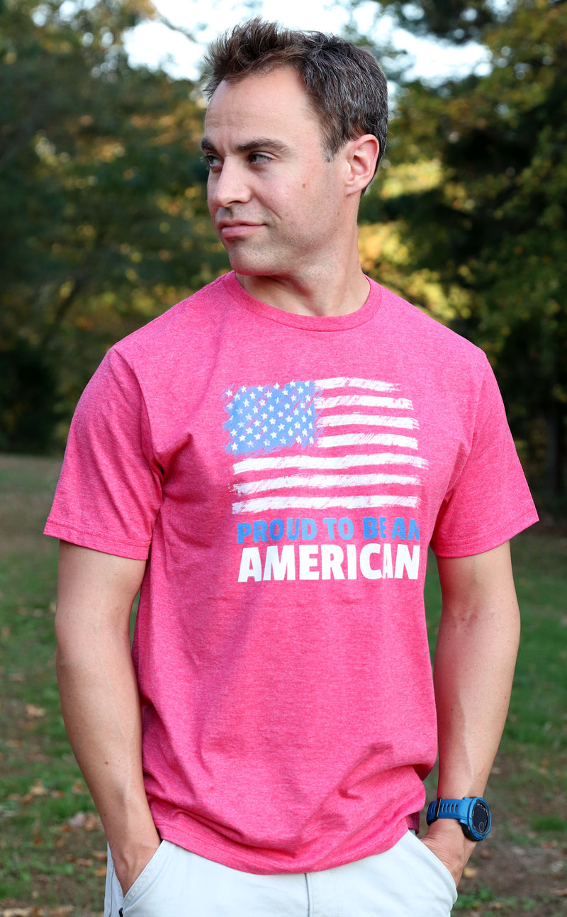 Load image into Gallery viewer, Proud to Be an American - Unisex Softstyle T-Shirt
